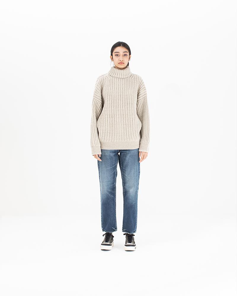 visvim AMPLUS TURTLENECK KNIT IVORY サイズ2-